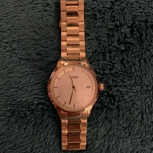 Women’s Fossil Gold watch